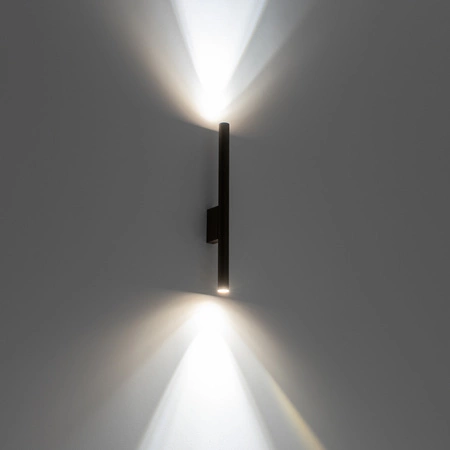 Kinkiet Ścienny Lampa Natynkowa 2x G9 Brązowa Glamour LASER WALL 10563 Nowodvorski