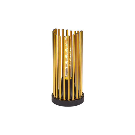 Lampa Stołowa Biurkowa Nocna Dekoracyjna E27 Czarny Nowoczesny Roxas 74021 Rabalux