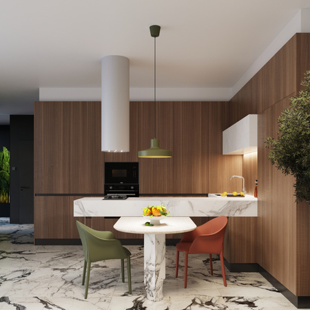 Lampa Wisząca Sufitowa E27 Zielony Oliwkowy BILO Crimson SL.1705 Sollux