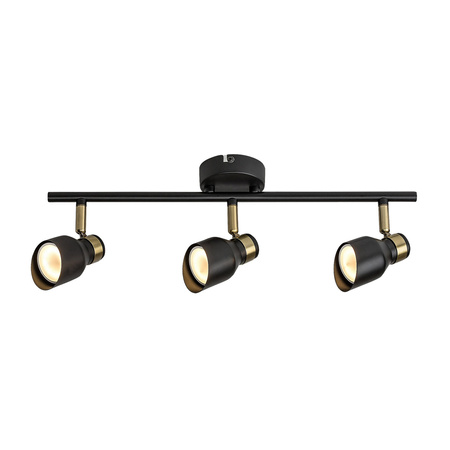 Lampa Sufitowa SPOT Reflektor 3x GU10 Złoty Nowoczesny Lilou Rabalux
