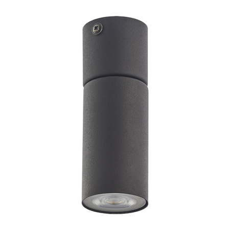 Lampa Sufitowa Oprawa Natynkowa LOGAN BLACK Spot Tuba Czarna Okrągła GU10 4426 TK Lighting