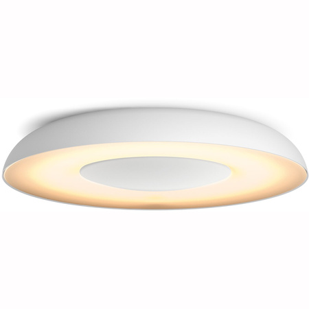 Lampa Sufitowa Plafon LED STILL Biały 22,5W CCT PHILIPS HUE Bluetooth Zigbee + Przełącznik Dimmer Switch