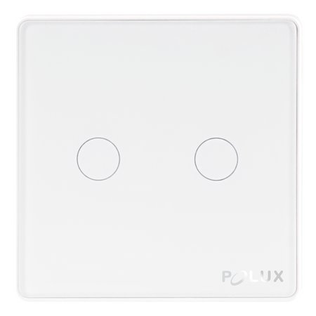 WYŁĄCZNIK Dotykowy Dwubiegunowy WIFI Smart max 2x 800W 230V Tuya GOLDLUX (Polux)