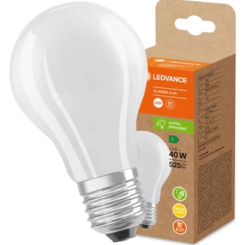 Żarówka LED E27 A60 2,5W = 40W 525lm 3000K Ciepła 300° LEDVANCE Ultra Efficient