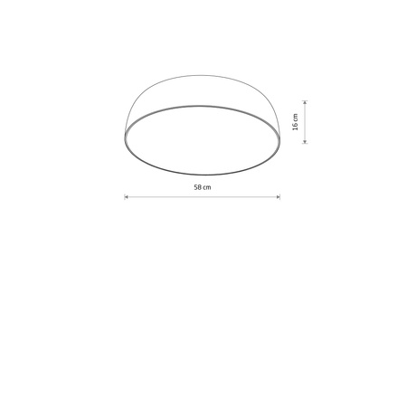 Plafon Lampa Sufitowa Oprawa Natynkowa E27 Biała SATELLITE M 8017 Nowodvorski