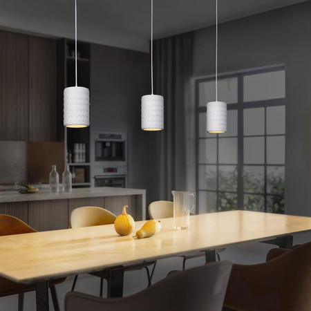 Lampa Sufitowa Wisząca Dekoracyjna E27 Zwis Biały Decor Ledvance