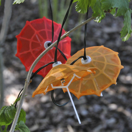 Girlanda Solarna LED PARASOLKI ogrodowa 6500K multikolor GOLDLUX (Polux) 5901508311559