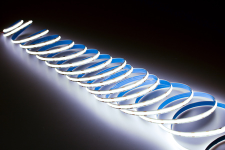 Taśma LED Pasek COB 12V 250W 9600LED 6500K Zimna 8mm 25m