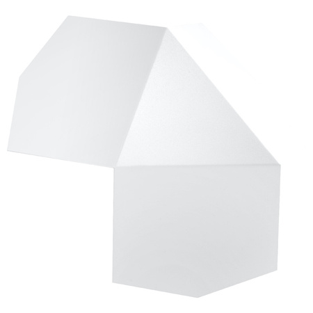 Lampa Ścienna Kinkiet 2x G9 Nieregularna Biała Nowoczesna Tre Sollux