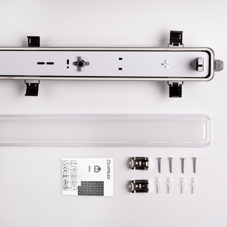 Oprawa Lampa Hermetyczna LED Pyłoszczelna 120cm 1x T8 G13 IP65 HERSO Lumiled