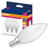 3x Żarówka LED B35 Świeczka E14 4.9W = 40W 470lm 3000K Ciepła 220° VALUE CLASSIC Osram