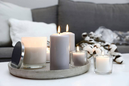 Świeczka Świeca Walcowa Tradycyjna 14cm Biała