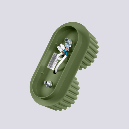 Oprawa Natynkowa 2x GX53 Aluminiowa Zielony Oliwkowy Aura Deep Space SL.1798 Sollux