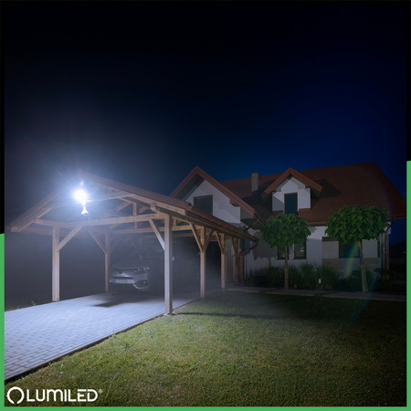 Naświetlacz LED ZUNA2 20W 1800lm 6500K IP65 Czarny LUMILED