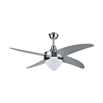 Wentylator sufitowy 60W Z wbudowanym źródłem światła LED CCT i pilotem RF 4 ramiona VT-6043-4 V-TAC