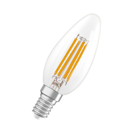 Żarówka LED B35 E14 3.4W = 40W 470lm 2700K Ciepła Ściemnialna 320° Filament Performance Class Ledvance