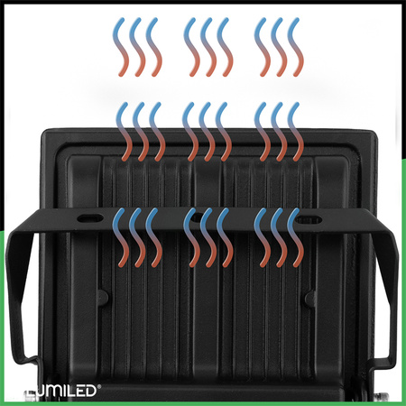 Naświetlacz LED Zewnętrzny BRIGHT 100W 11000lm 4000K Wodoodporny IP65 LUMILED