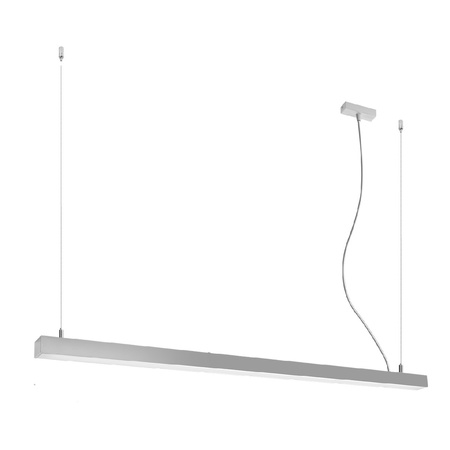 Lampa Sufitowa LED Wisząca PINNE 39W 4000K Liniowa 150cm Szara SOLLUX