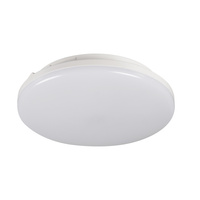 Plafon LED Lampa Sufitowa Czujnik Ruchu Natynkowa 15W 1800lm 4000K Neutralny IP65 Okrągła Biała STIVI KANLUX