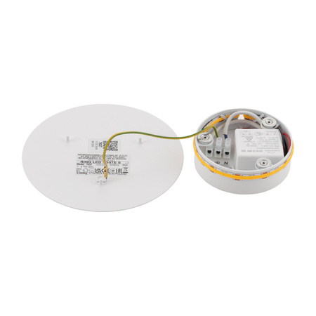 Kinkiet Ścienny Lampa Natynkowa LED 7W 60lm 3000K Ciepła Biała RING LED S 7637 Nowodvorski