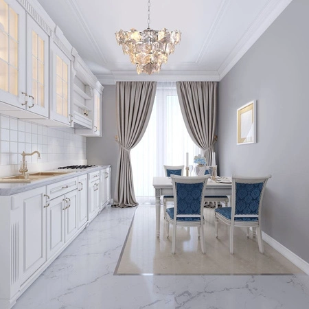 Lampa Sufitowa Żyrandol DIANA Chrom 6xE14 Milagro