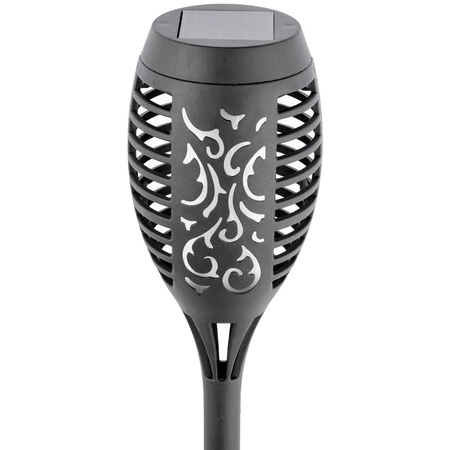 Lampa ogrodowa solarna DUŻA POCHODNIA LED efekt płomienia 1700K