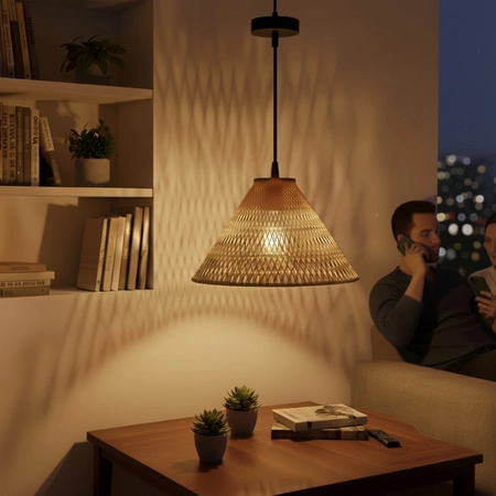 Żarówka LED E27 A60 6W 660LM = 50W 2000K Ciepła 360° Filament Amber LUMILED