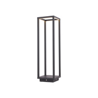 Lampa Ogrodowa Oprawa Zewnętrzna Stojąca Słupek LED 7W 380lm 3000K Ciepła Grafitowa Wodoodporna IP54 SYMMETRY LED 8180 Nowodvorski
