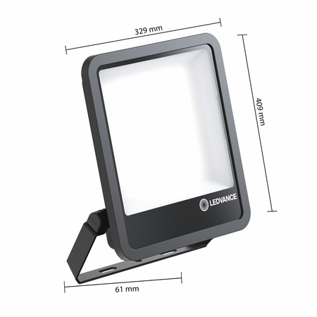 Naświetlacz LED Reflektor Zewnętrzny Lampa 167W 25000lm 4000K IP66 Czarny Floodlight Ledvance