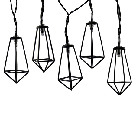 Girlanda Ogrodowa LED Bateryjna 2,1m 2xAA ALBORG Czarna GOLDLUX (Polux)