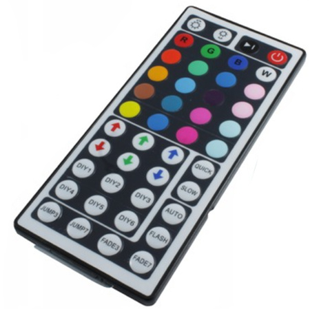 Sterownik Do Taśm LED RGB IR 44 Przyciski 6A 72W + Pilot