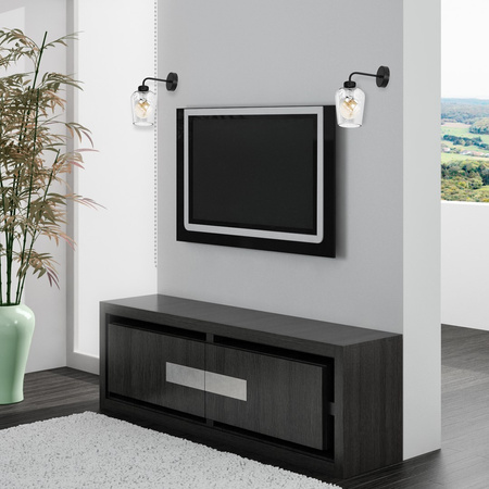 Lampa Ścienna Kinkiet SANTIAGO CLEAR 1xE27 Milagro