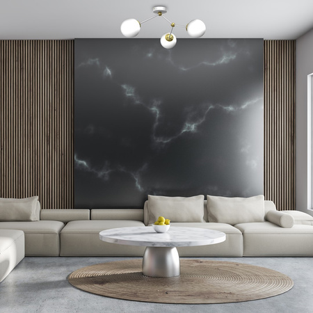 Lampa Sufitowa JOY Biała Złota 3xE14 Milagro