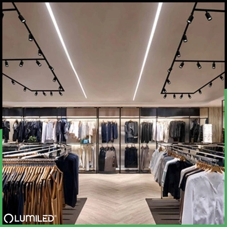 Łącznik Potrójny TRÓJNIK Czarny do Listew Szynowych Jednofazowych Szynoprzewodów LUMILED