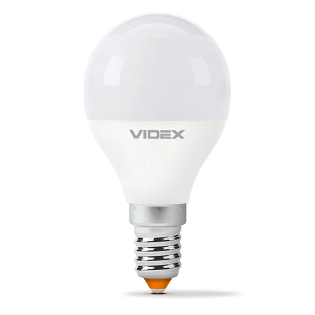 Żarówka LED E14 G45 Kulka 7W = 50W 630lm 3000K Ciepła 240° Videx