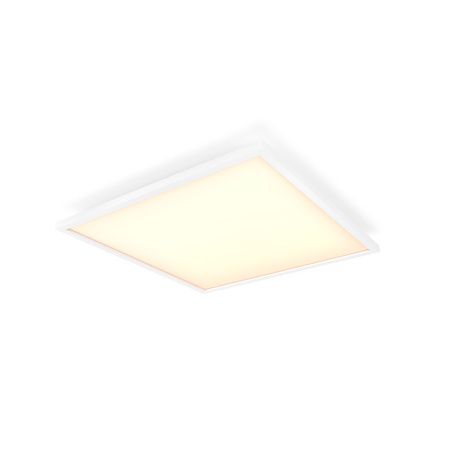 Panel LED Lampa Sufitowa Natynkowa 60x60 cm 46.5W 3750lm IP20 White Ambiance TW Biała Inteligentna SMART Zigbee Bluetooth Aurelle Philips HUE