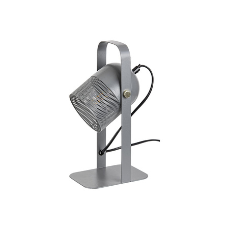 Lampa Stołowa Biurkowa Nocna Reflektor E14 Szary Klasyczny Ronnie Rabalux