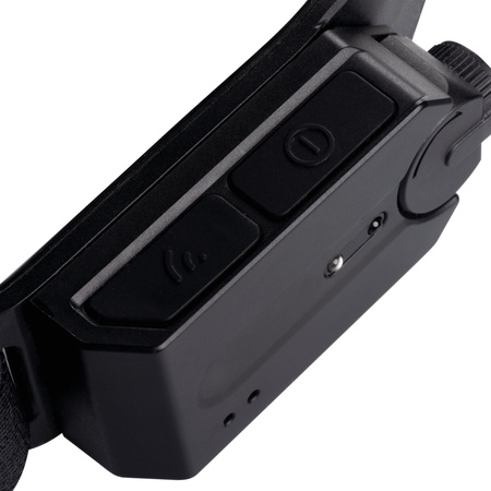 Latarka Czołowa MAXIL ACCU USB IP44 Czarna KANLUX