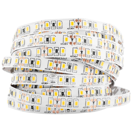 Taśma LED Pasek 12V 48W 600LED 2835 Ciepła 8mm 5m