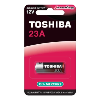 Bateria Alkaliczna Specjalistyczna TOSHIBA 23A 12V MN21 V23GA Blister 1szt