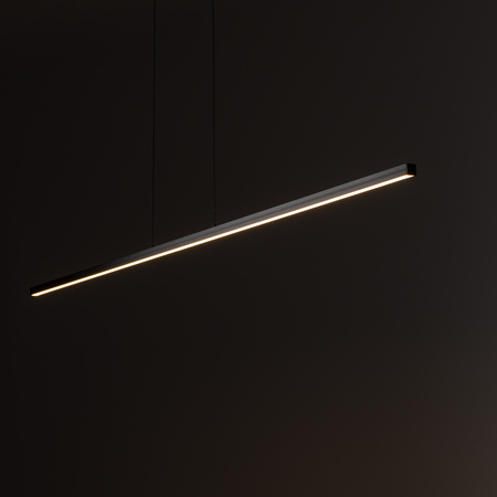 Lampa Liniowa Sufitowa Wisząca LED 27W 1200lm 3000K Ciepła Czarna BAR LED S 10363 Nowodvorski
