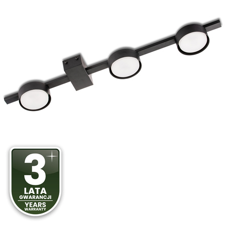 Lampa Sufitowa OVILO Oprawa Halogenowa LED 3x GX53 Spot Kinkiet Reflektor Ścienna LUMILED