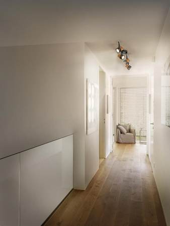 Lampa Sufitowa LED Ścienna Ściemnialna Reflektor Kinkiet Ozdobny Dekoracyjny 13.6W Czarny Spot LEDVANCE