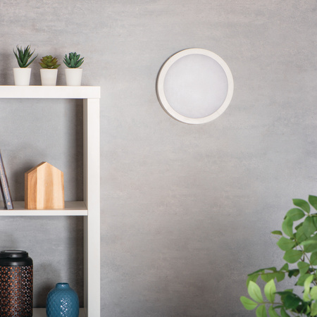 Plafon LED Lampa Sufitowa Natynkowa 20W 2630lm CCT IP65 Biały DABER KANLUX