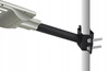 UCHWYT do Lampy ulicznej SOLARNEJ 41CM RURA ?48mm Czarny Masterled