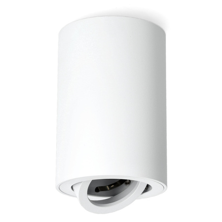 Oprawa Natynkowa Halogenowa Spot Tuba Okrągła GU10 Biała OH36 Kobi