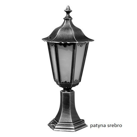 Lampa Ogrodowa Zewnętrzna Stojąca SŁUPEK Retro Classic K 4011/1 E27 51cm Su-Ma