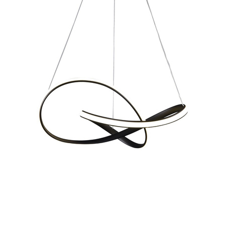 Lampa Wisząca Sufitowa CAPPIO Czarna 36W LED Milagro