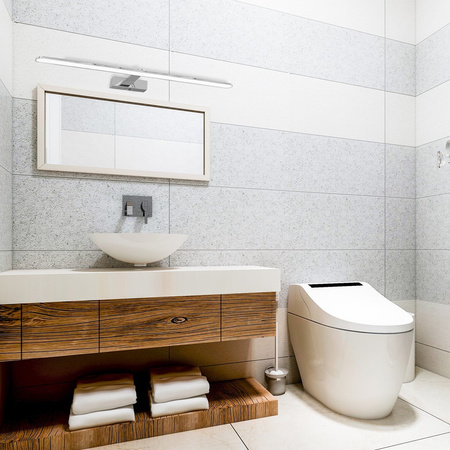 Lampa Ścienna Kinkiet SPLASH Chrom 100cm 21W LED Milagro