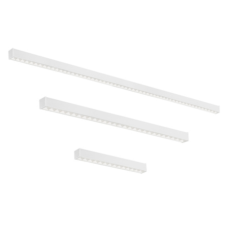 Oprawa Liniowa Lampa Sufitowa LED 25W 3672lm 3000K Ciepła 90° Natynkowa Biała Kanlux